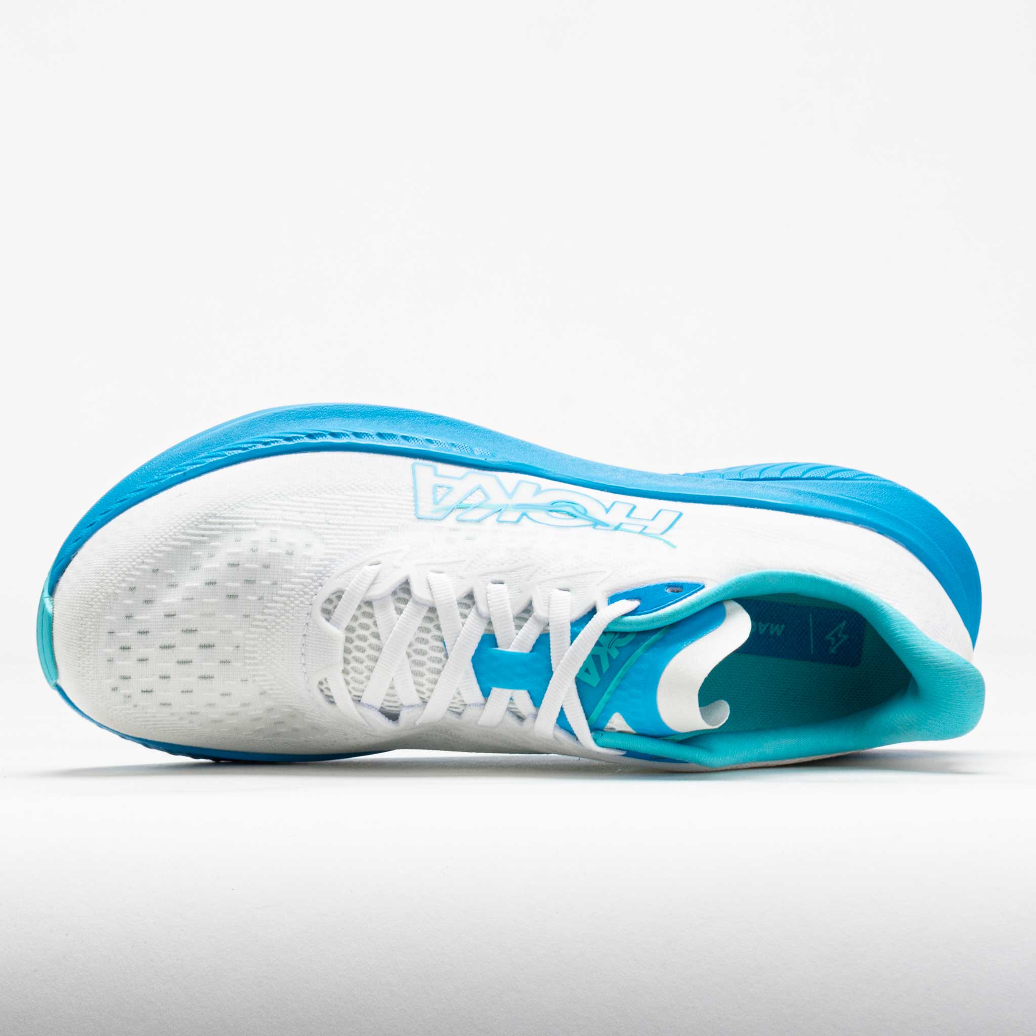 HOKA Mach 6 Men's White/Skyward Blue