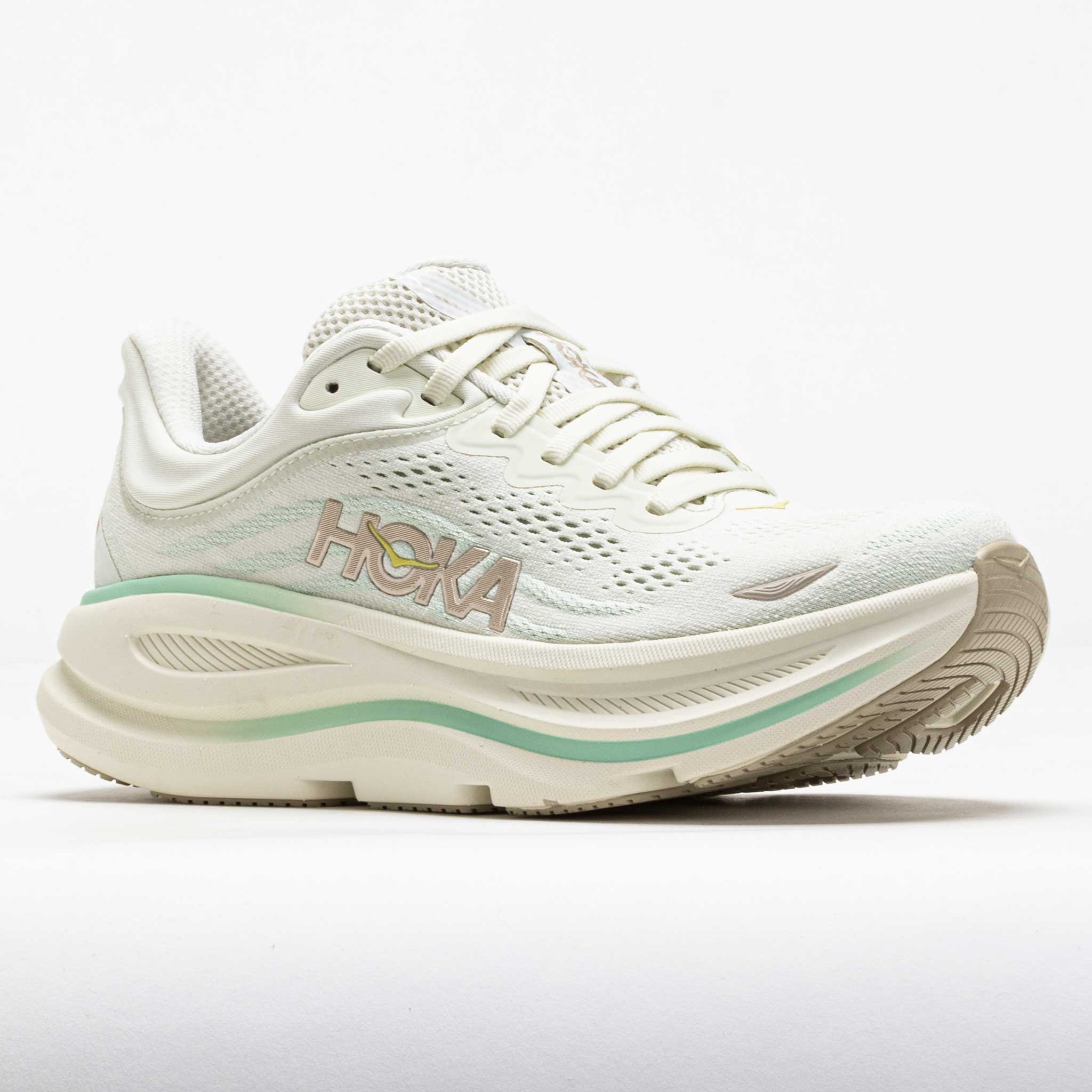 HOKA Bondi 9 Women's Truffle Salt/Sea Glass