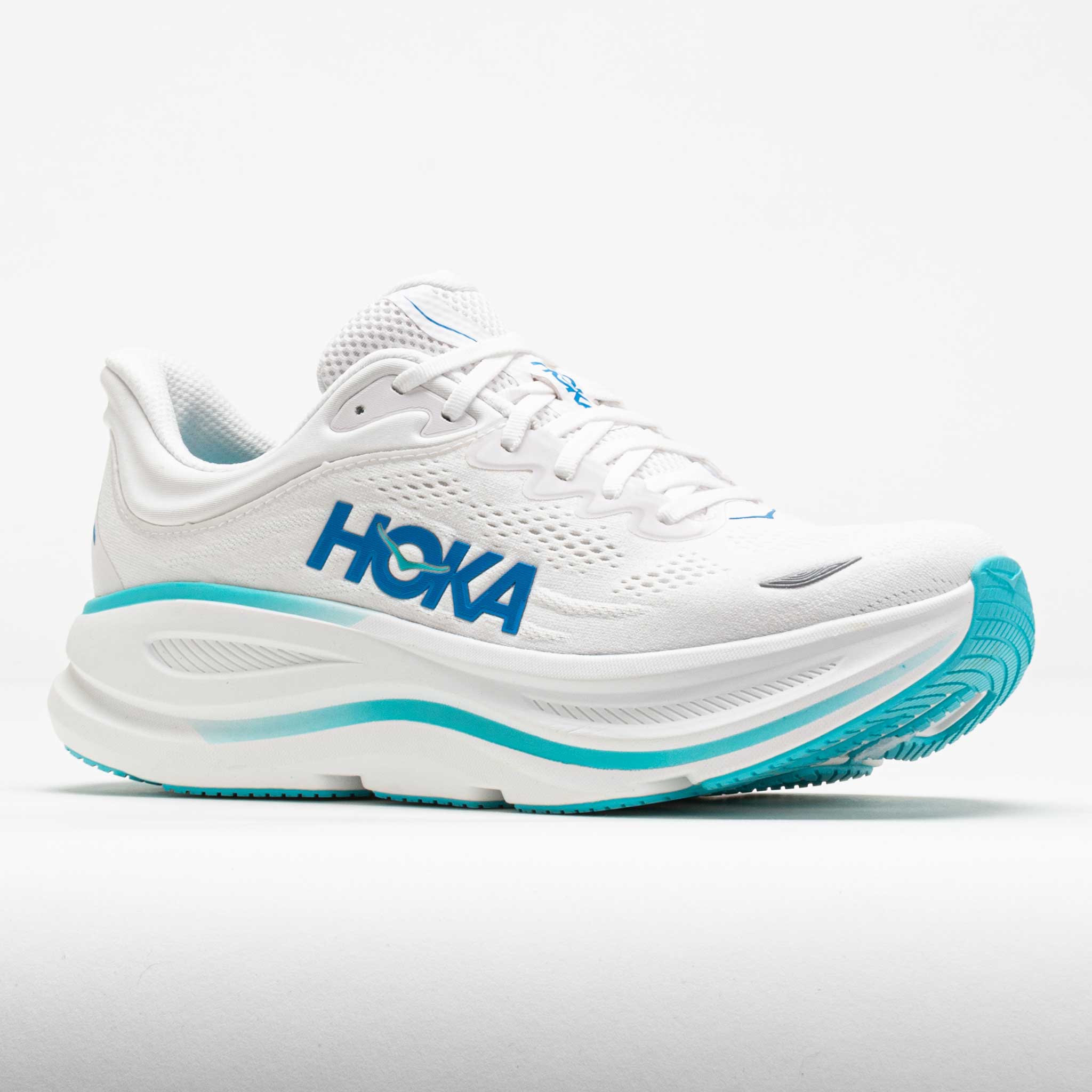 HOKA Bondi 9 Men's White/HOKA Blue