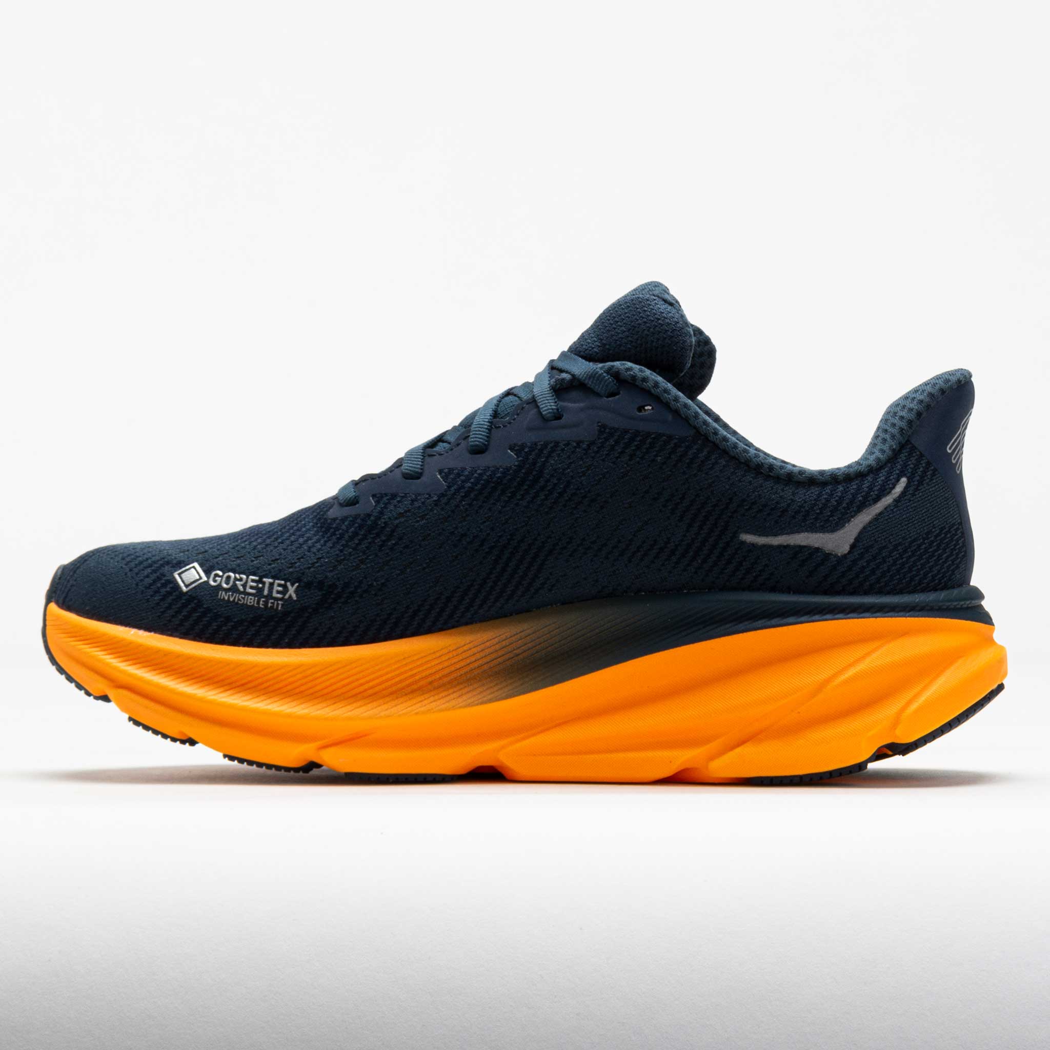 HOKA Clifton 9 GTX Men's Stormy Skies/Orange Zest