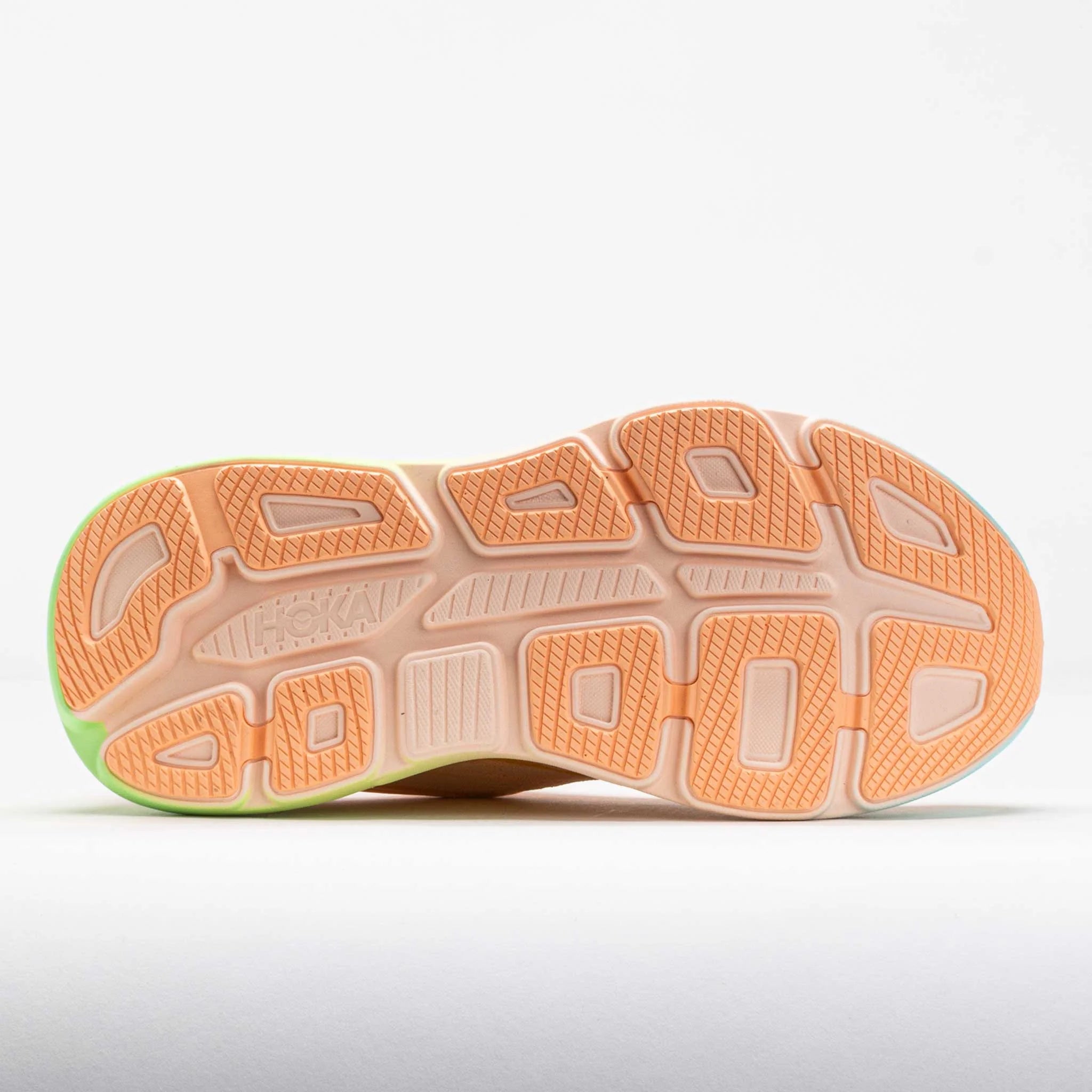 HOKA Bondi 9 Men's Frost/Pale Tangerine
