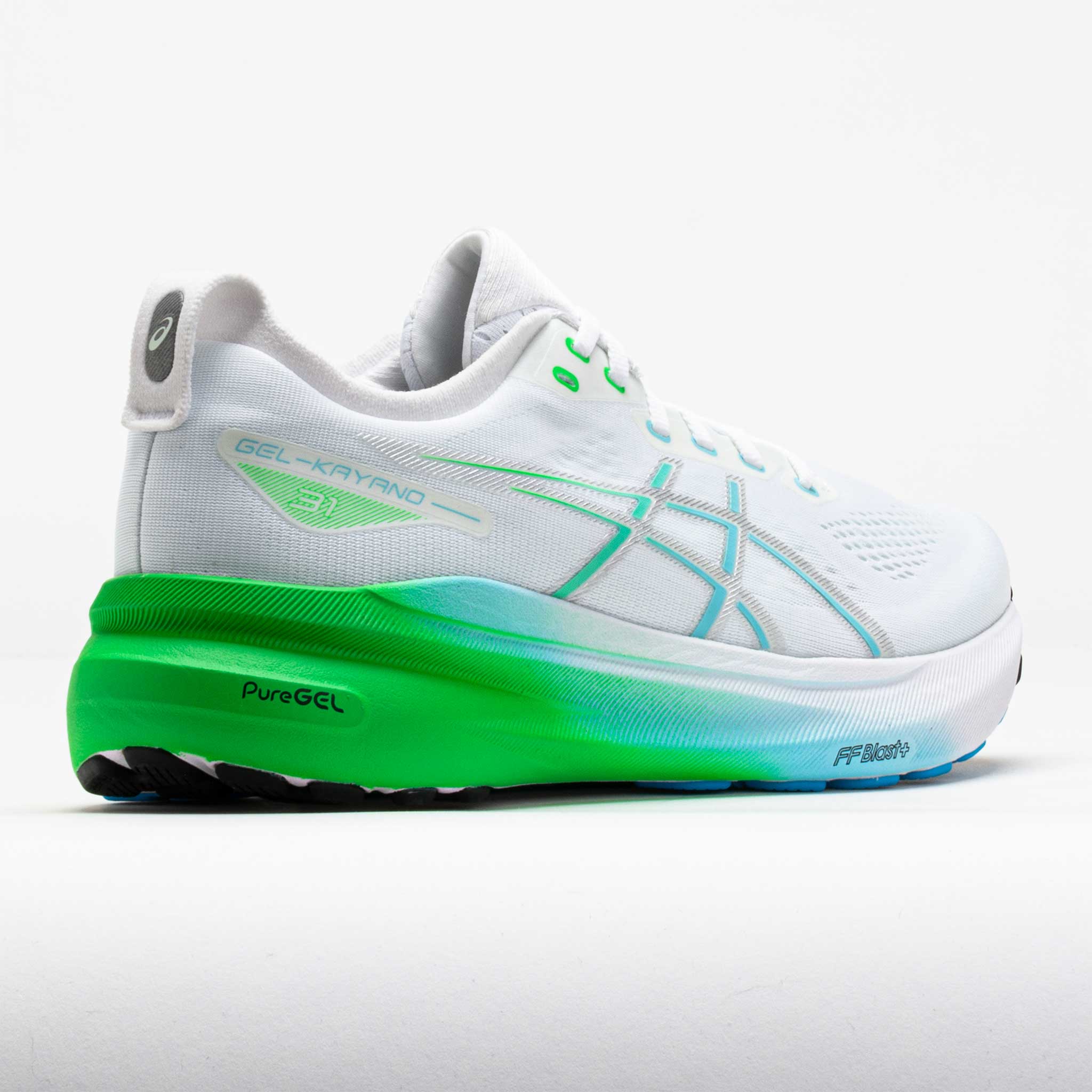 ASICS GEL-Kayano 31 Men's White/Bright Cyan