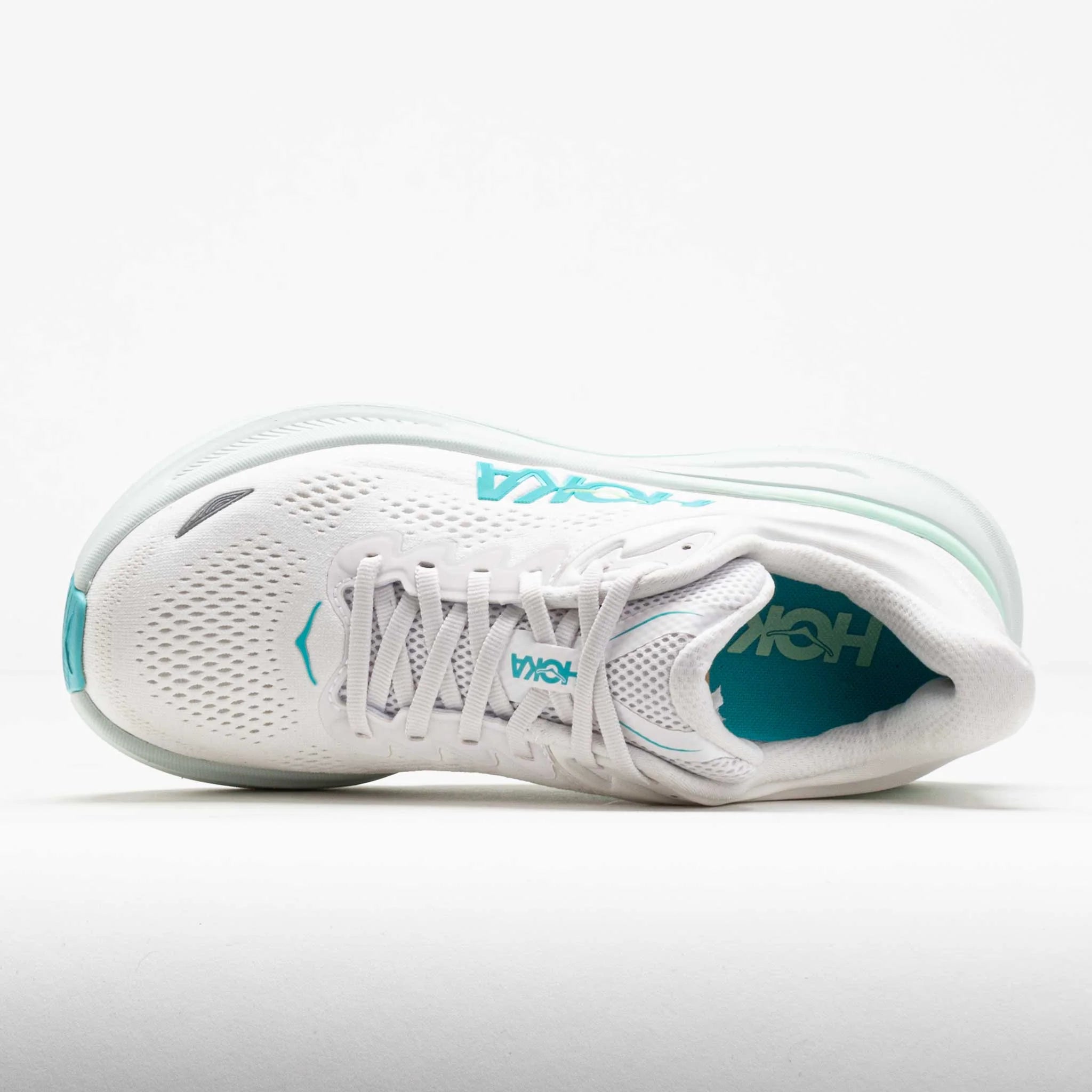 HOKA Bondi 9 Women's Frost/Cielo Blue