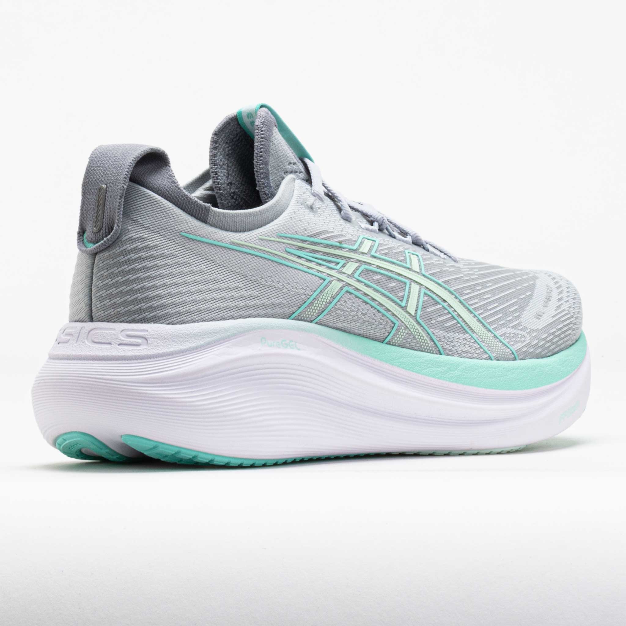 ASICS GEL-Nimbus 27 Women's Piedmont Grey/Illuminate Mint