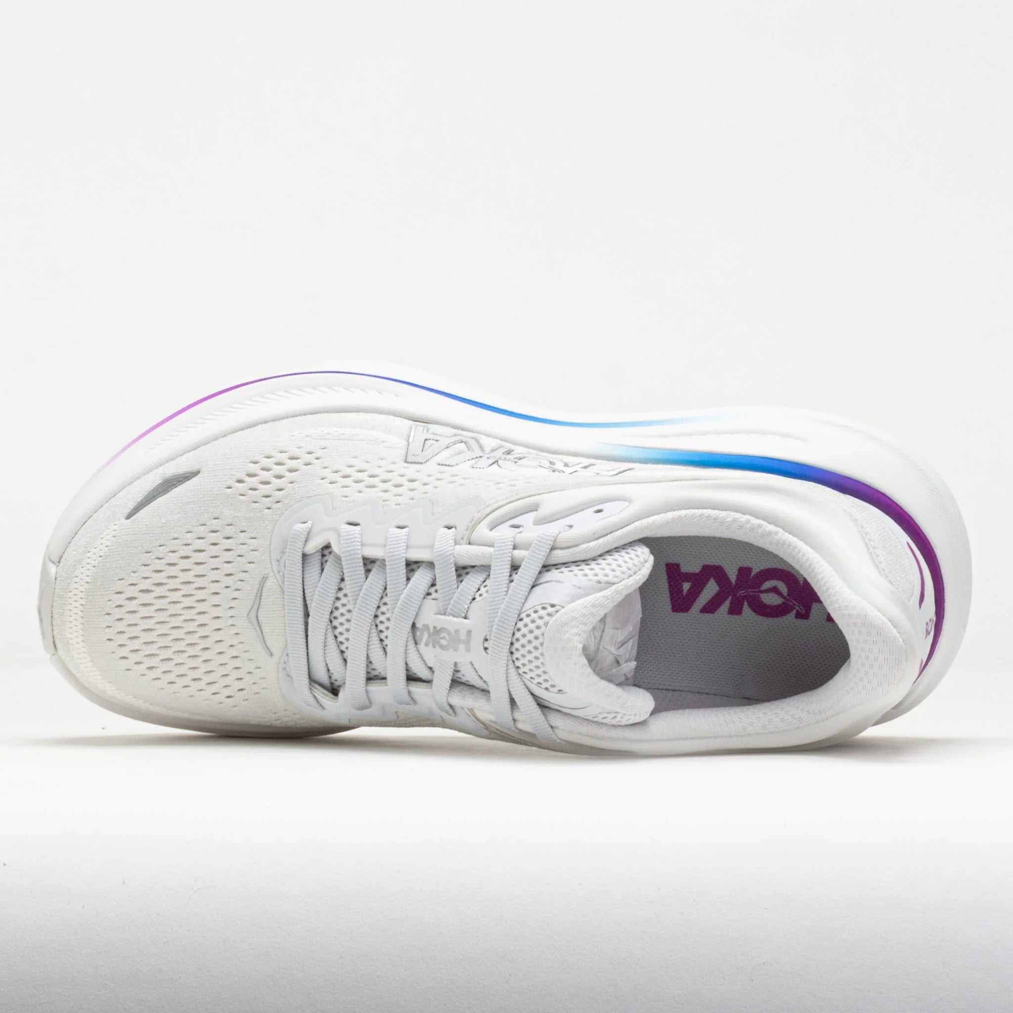 HOKA Bondi 9 Women's Cosmic Grey/White